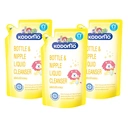 Thumbnail 1 of โคโดโม ผลิตภัณฑ์ล้างขวดนม ชนิดถุงเติม 600 มล. x 3 ถุง