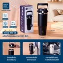 Thumbnail 2 of ซุปเปอร์ ล็อค แก้วน้ำสเตนเลส 304 เก็บอุณหภูมิ รุ่น S161 850 มล. สีดำ