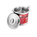 Thumbnail 1 of ตราหัวม้าลาย หม้อก๋วยเตี๋ยว Chef 50 ซม. 3 ช่องโค้ง