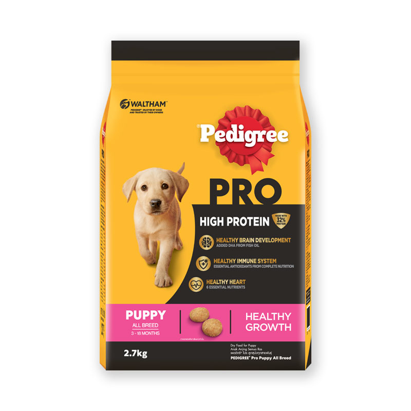 PEDIGREE Pro Pet Food For Puppy 2.7 kg Makro PRO