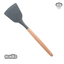 Thumbnail 1 of PINJU ตะหลิว (เทา) ตะหลิวซิลิโคน ตะหลิวด้ามไม้ ตะหลิวซิลิโคนกันความร้อน อุปกรณ์ครัว เซ็ตตะหลิว ทัพพีซิลิโคน อุปกรณ์ทำอาหาร