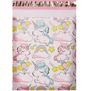 Thumbnail 1 of Matapat ซองไปรษณีย์สีพาสเทล สีชมพู (ยูนิคอน,M 26x33 ซม.) ลายน่ารัก ซองพลาสติกไปรษณีย์ ซองพัสดุ ซองไปรษณีย์พลาสติก ซองจดหมายพาสเทล