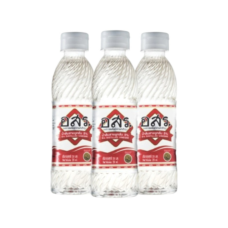 [3 bottles] ASR. Distilled Vinegar 5%, 250 ml