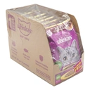 Thumbnail 4 of วิสกัส เพาซ์ อาหารเปียกแมว รสปลาซาบะย่าง 80 ก. x 14