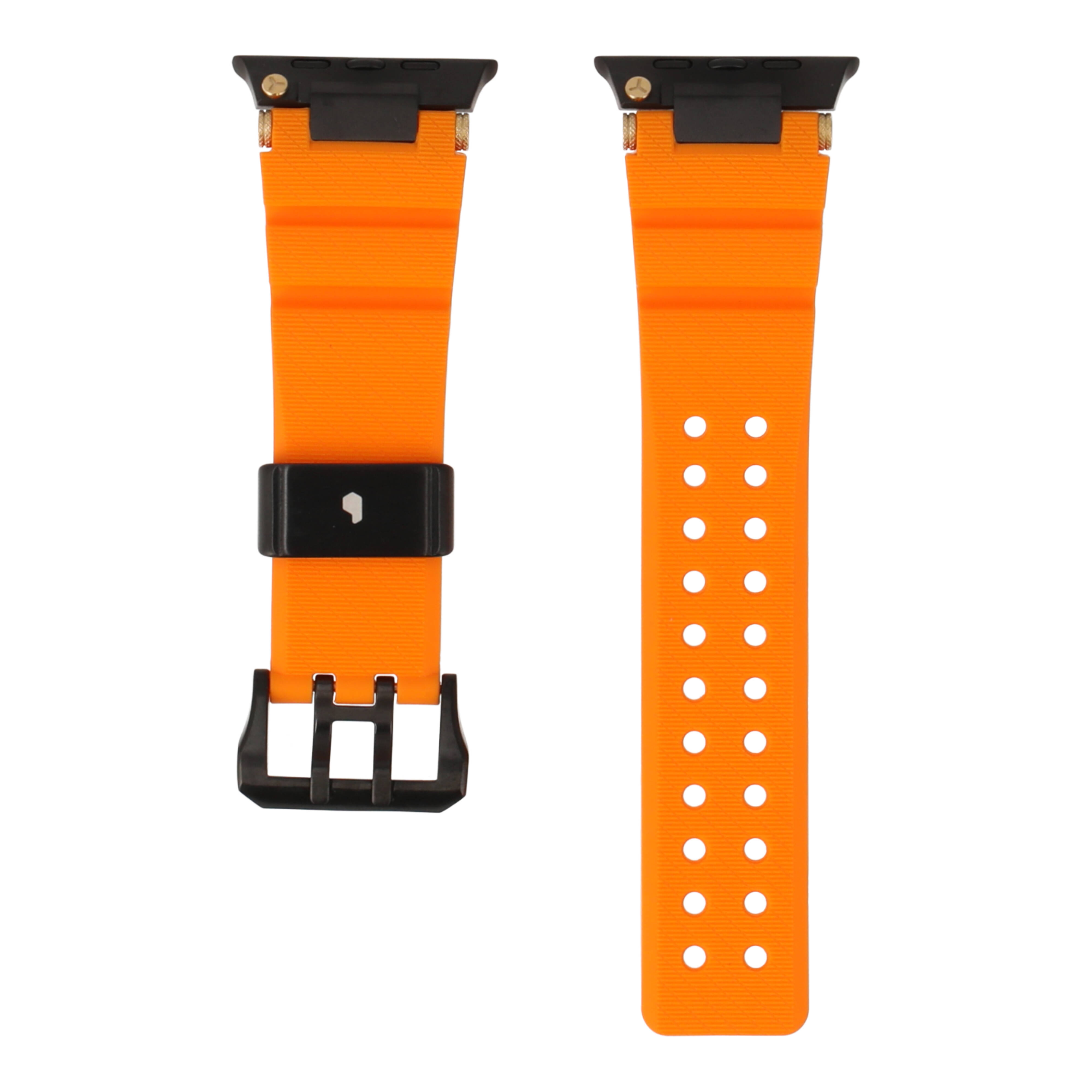 Blue Box Apple Watch Strap Series SE/S4/S5/S6/S7/S8/S9/S10/Ultra (42(S10 not compatible)/44/45/46/49MM) VENTURE Blaze Orange