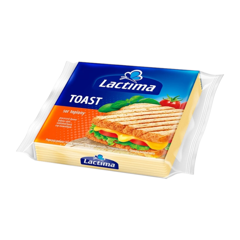 Lactima Cheese Sliced แลคติมา ชีสสไลด์ 130g Toast