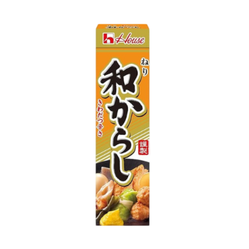 เฮ้าส์ ซอสมัสตาร์ด เนริ วะ คาราชิ 43 กรัม House Neri Wa Karashi Mustard Paste 43 g.