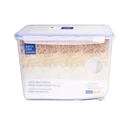 Thumbnail 1 of ซุปเปอร์ ล็อค กล่องใส่ข้าวสารพร้อมถ้วยตวงมีล้อเลื่อน รุ่น 6041 10 กก.