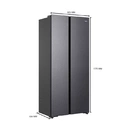 Thumbnail 2 of Haier ตู้เย็น 2 ประตู ขนาด 20.1  คิว รุ่น HRF-SBS569MS