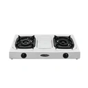 Thumbnail 1 of Lucky Flame เตาแก๊สตั้งโต๊ะ 2 หัว รุ่น HR-102S สเตนเลสทั้งตัว รับประกันวาล์วแก๊ส 3 ปี