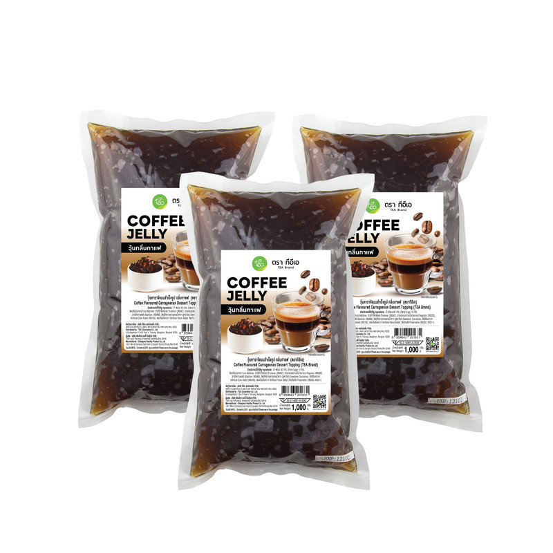 TEA-Coffee Jelly (1,000g ) x 3 Bags