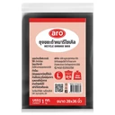 Thumbnail 1 of เอโร่ ถุงขยะดำรีไซเคิล แบบหนา 28x36 นิ้ว 1 กก.