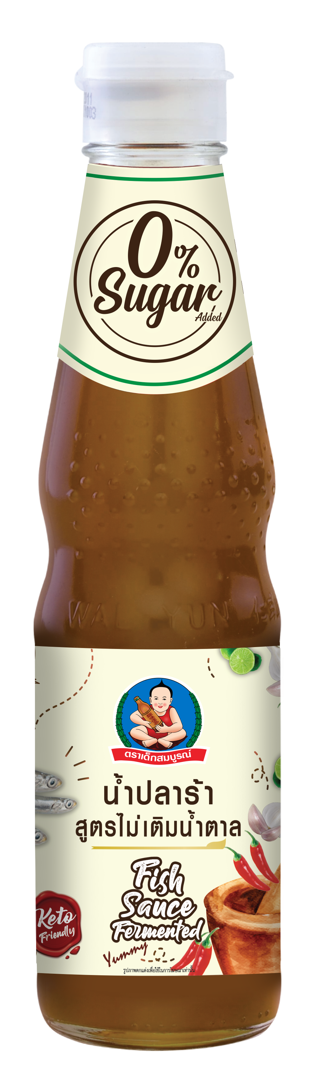 DEKSOMBOON Keto Fish Sauce Fermented 340 g