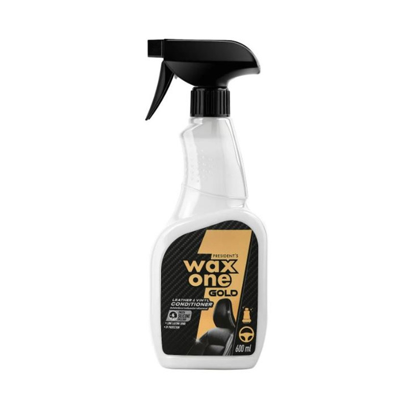President's WaxOne Gold Leather & VinyI Conditioner  เคลือบเงาเครื่องหนังภายในรถยนต์
