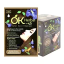 Thumbnail 1 of โอเค เฮอเบิล แชมพูปิดผมขาว สีน้ำตาลประกายทอง 30 มล. x 12