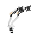 Thumbnail 2 of ERGONOZ Dual Monitor Arm Twin Trazer EGN-TRAZER-D White/Orange
