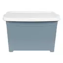 Thumbnail 2 of เจซีเจ กล่องพลาสติกสี่เหลี่ยม มีล้อ ความจุ 85 ลิตร