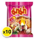 Thumbnail 2 of มาม่า บะหมี่กึ่งสำเร็จรูป รสเย็นตาโฟต้มยำหม้อไฟ 60 ก. x 10