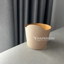 Thumbnail 2 of Paperrim ปลอกสวมแก้ว ปรับได้ 3 ระดับ เลือกใช้ได้ทั้ง 2 ด้าน (250 แกรม) สีน้ำตาล บรรจุ 100 ชิ้น/แพ็ค