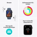 Thumbnail 2 of Apple Watch SE (2024) GPS Aluminium สาย Sport Band Starlight สาย S/M,40mm