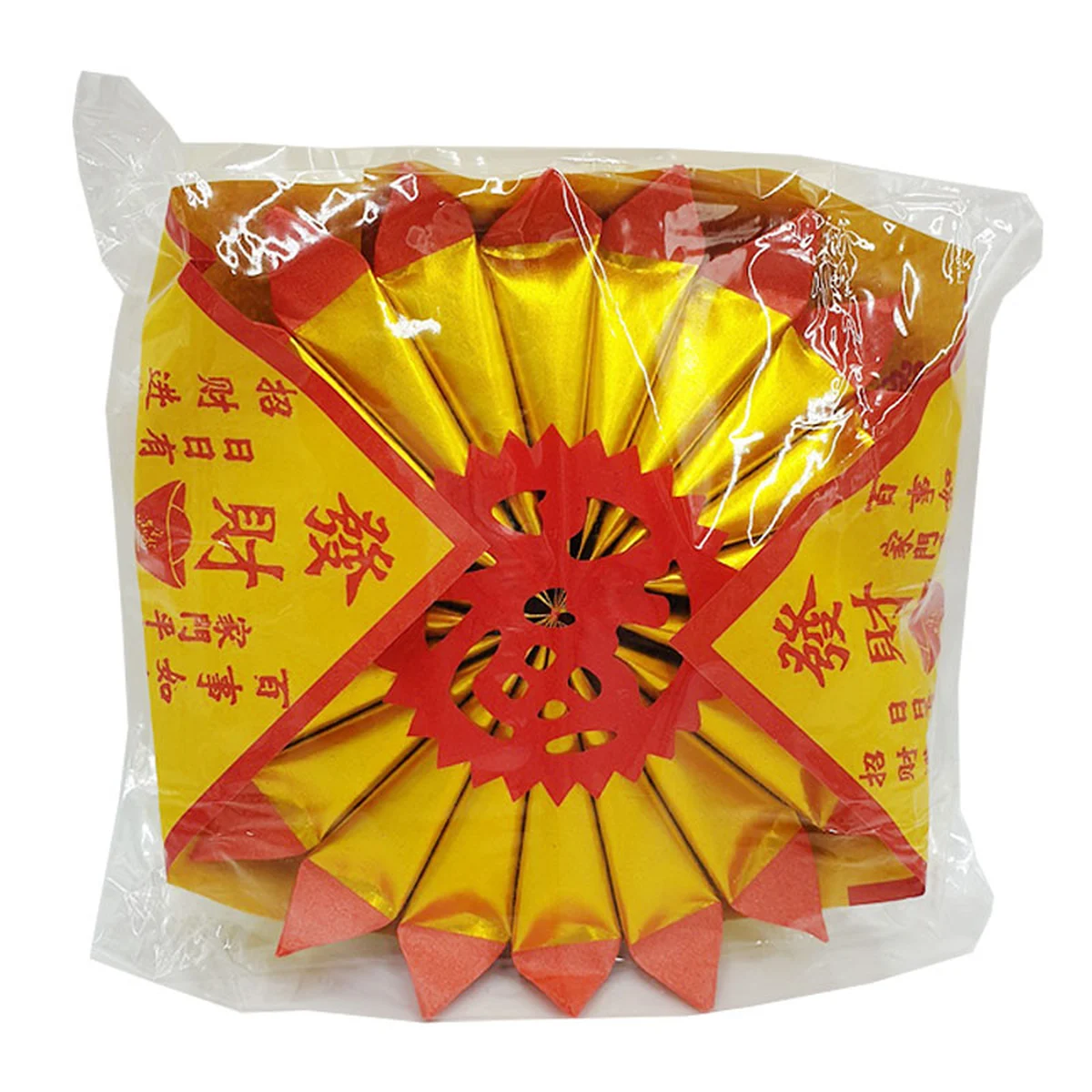 Gold Paper Pot Shape