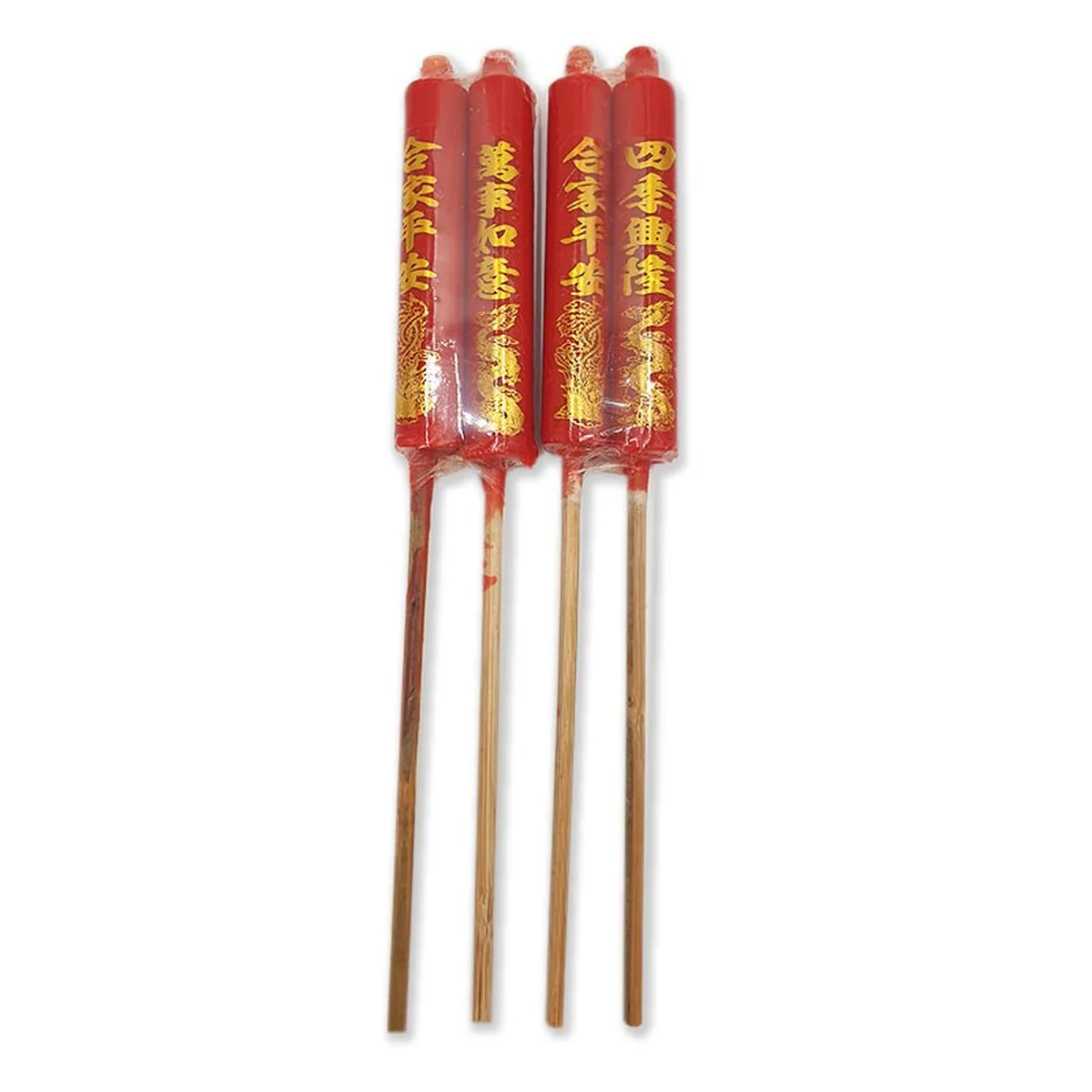 Red Candle No.2 x 2 Pairs