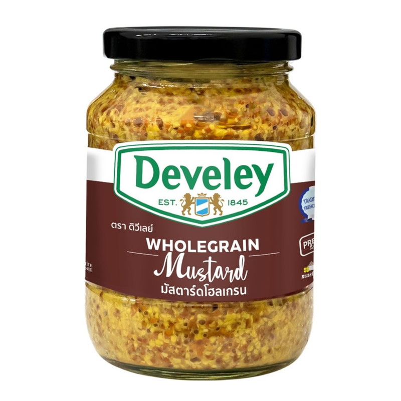 Develey (ดิวีเลย์) Wholegrain Mustard ขนาด 320 กรัม