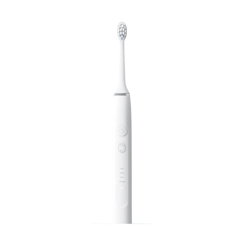 Homemi แปรงสีฟันไฟฟ้าอัลตราโซนิก Ultrasonic Toothbrush ปรับได้ 4 โหมด 3 ระดับความแรง (HM0048-P-WH)