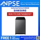 Thumbnail 1 of ซัมซุง เครื่องซักผ้าฝาบน 17 กก. รุ่น WA17CG6745BDST