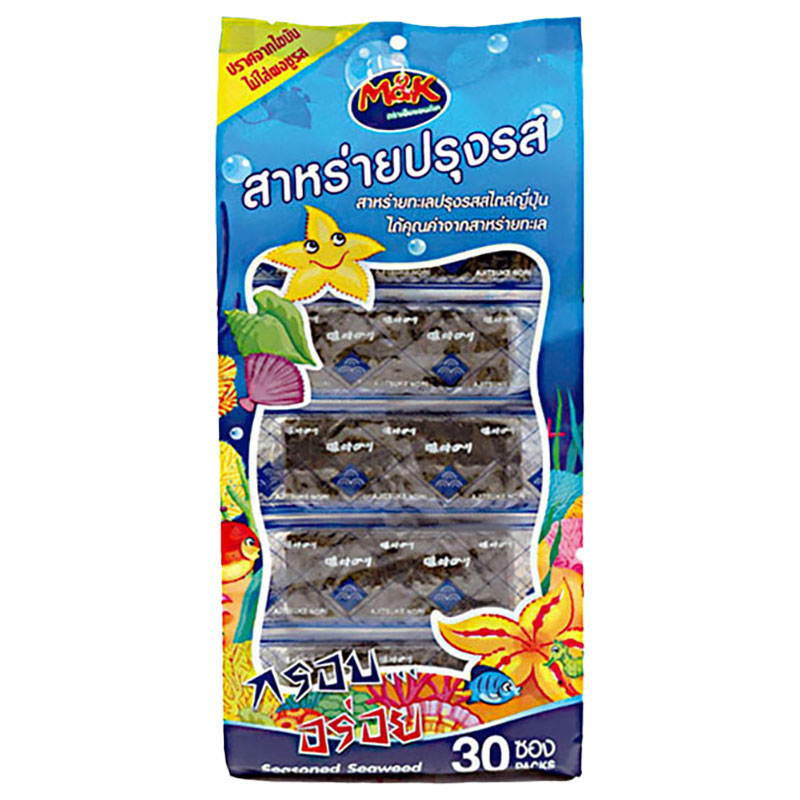 M&K Seaweed Snacks 30 sachets | Makro PRO
