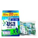 Thumbnail 1 of บรีส เอกเซล ผงซักฟอก สูตรเข้มข้น กลิ่นแอคทีฟเฟรช สีฟ้า 190 ก. x 6