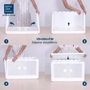 Thumbnail 2 of SUPER LOCK Storage Box Plastic Multi purpose with Flip Lid Stackable Home Organization Model 5688