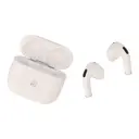 Thumbnail 4 of TECHPRO Wireless Headphones with Wireless Charging Case Model Airbuds 4 ANC White