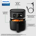 Thumbnail 2 of PHILIPS Air Fryer 8.3 l Model HD9880/90