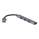 Thumbnail 2 of TECHPRO Port Hub USB-A to USB-A 4 ports Hub Gray