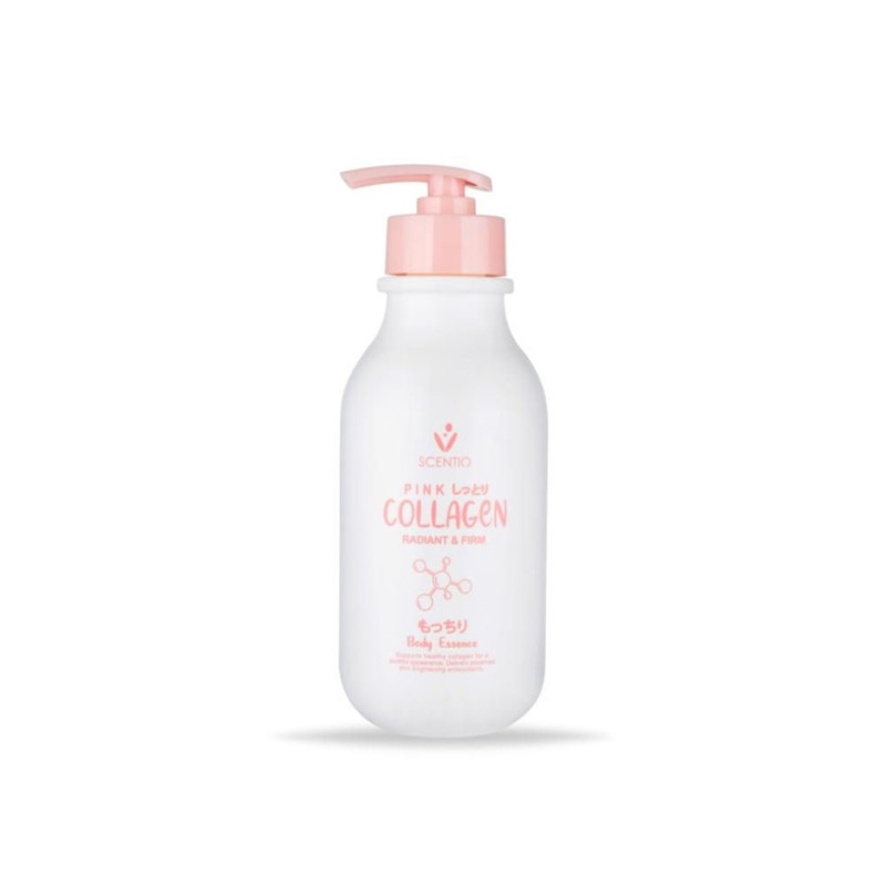 BEAUTY BUFFET BODY ESSENCE SCENTIO PINK COLLAGEN RADIANT & FIRM 350 ml.