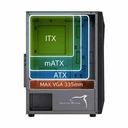 Thumbnail 2 of ITSONAS ATX CASE (NP)  COSMIC ARGB BLACK - A0157914