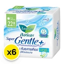 Thumbnail 2 of ลอรีเอะ ซูเปอร์ เจนเทิล พลัส ผ้าอนามัยแบบมีปีก 22 ซม. 8 ชิ้น x 6