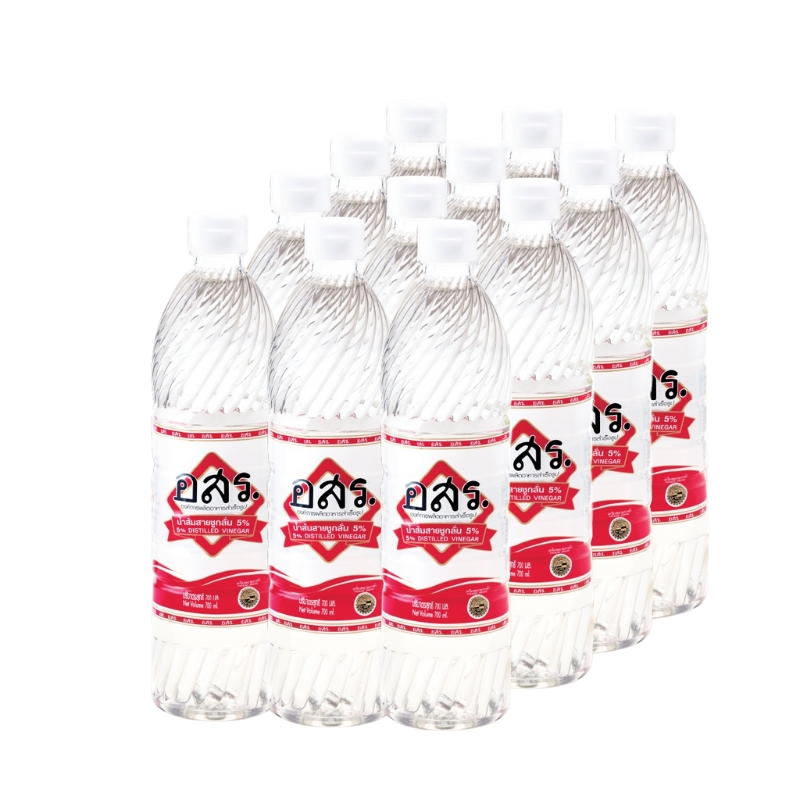 [12 bottles] ASR. Distilled Vinegar 5%, 700 ml