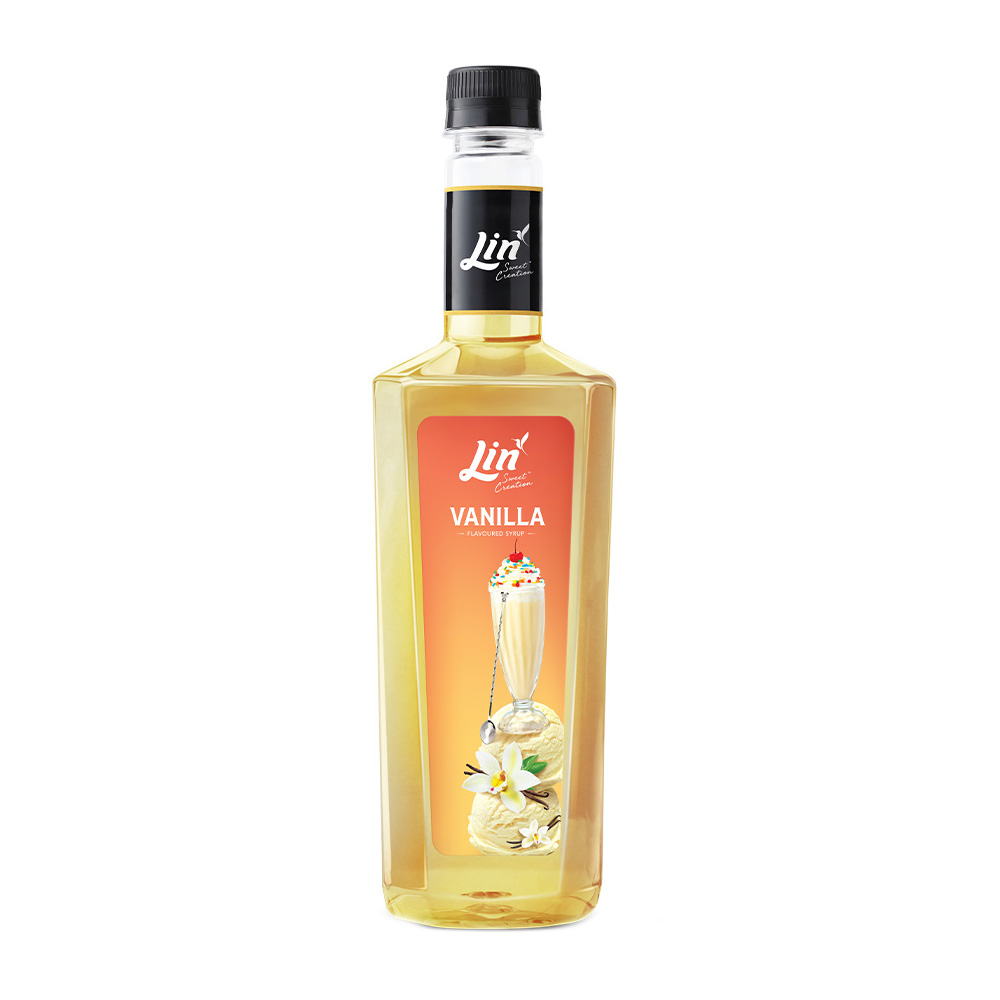 ลินไซรัป กลิ่นวานิลลาน้ําเชื่อมสําหรับชาและกาแฟ (ขนาด 750 มล.)