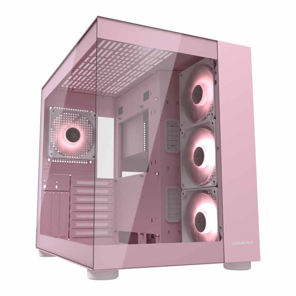 COUGAR CASE (เคส) FV150 RGB (PINK) (ATX)