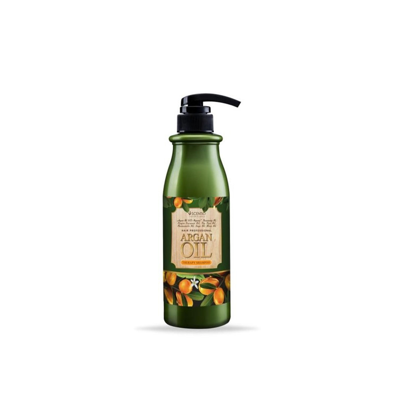 BEAUTY BUFFET SHAMPOO SCENTIO HAIR PROFESSIONAL ARGAN OIL THERAPY 500 ml.