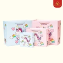 Thumbnail 2 of Matapat ถุงกระดาษของขวัญลายยูนิคอร์น (หูหิ้วสีฟ้า,ขนาดเล็ก (S)) ถุงกระดาษน่ารักหูเจาะ ถุงกระดาษพรีเมี่ยม ถุงหูหิ้ว (พร้อมส่งในไทย)