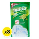 Thumbnail 2 of ไลปอน เอฟ น้ำยาล้างจาน กลิ่นชามะนาว 500 มล. x 3