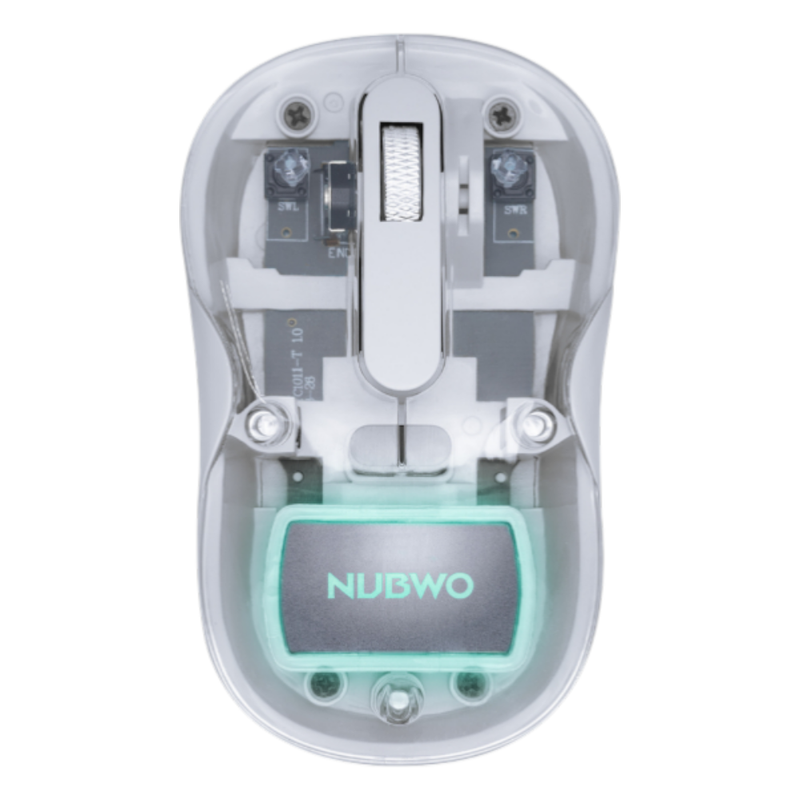 WIRELESS MOUSE (เมาส์ไร้สาย) NUBWO NMD08 WHITE