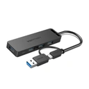 Thumbnail 2 of VENTION 2-in-1 Interface to 4xUSB 3.0 Hub (CHTBB) Black