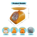 Thumbnail 2 of ตาชั่ง 5 กิโลกรัม รุ่น KS-023 - สีส้ม