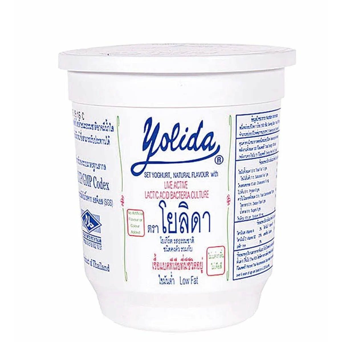 YOLIDA Yoghurt Low Fat Unsweetened 450 g