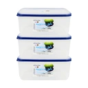 Thumbnail 1 of ซุปเปอร์ ล็อค กล่องใส่อาหาร กล่องถนอมอาหาร Double Wall รุ่น 5038 5000 มล. x 3
