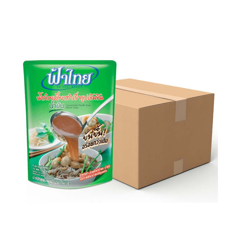 FATHAI Concentrated Noodle Soup Brown Soup 350 g x 36
